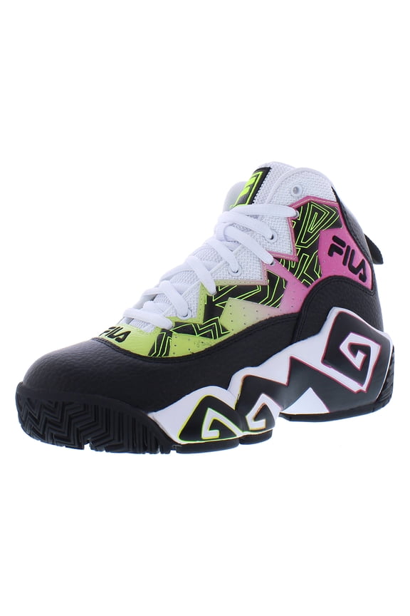Mb Girls Shoes Size 4.5, Color: Black/Pink/Neon