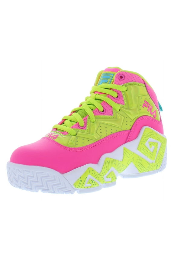Mb Night Walk Girls Shoes Size 2.5, Color: Pink/Yellow