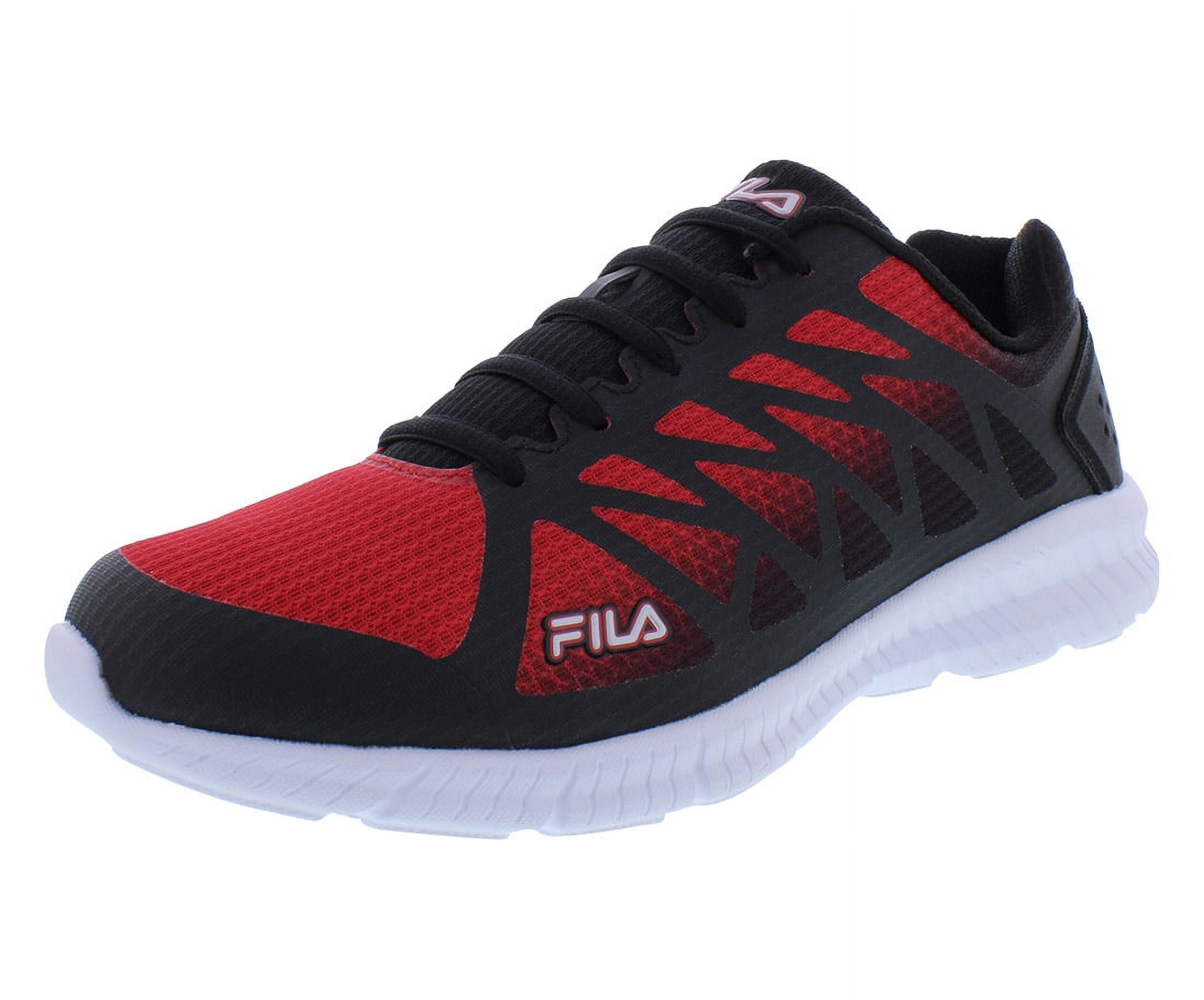 Fila Memory Fantom 6 Mens Shoes Size 10, Color: Red/Black 