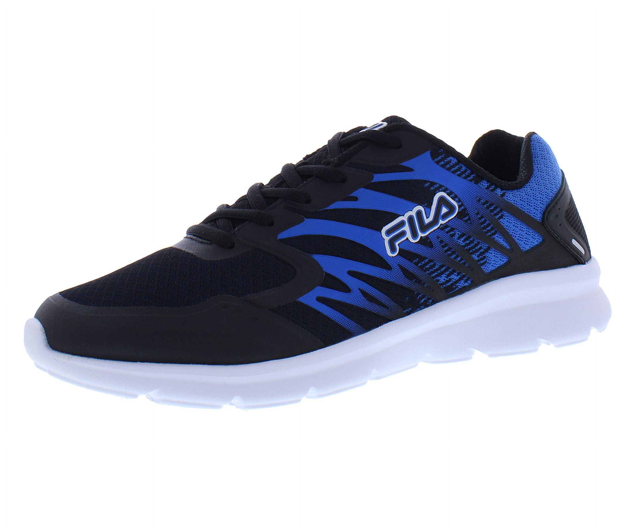 Fila Men's Disruptor Ii Premium White Navy Gum Ankle-High Patent