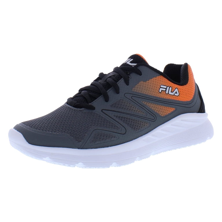 Men\'s FILA Orange & Black Track Sneakers Size 8 New Mens Fila Black And Orange Shoes Size 8 | eBay main image 4
