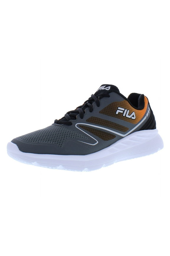 Memory Panorama 8 Mens Shoes Size 8, Color: Grey/Orange/Black