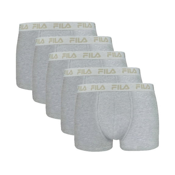 Fila Men Boxer Shorts Cotton Grey Xl