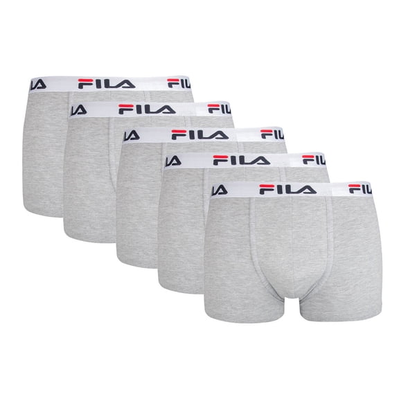 Fila Men Boxer Shorts Cotton Grey Xl