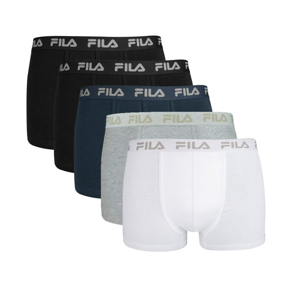 Fila Men Boxer Shorts Cotton Multicoloured L
