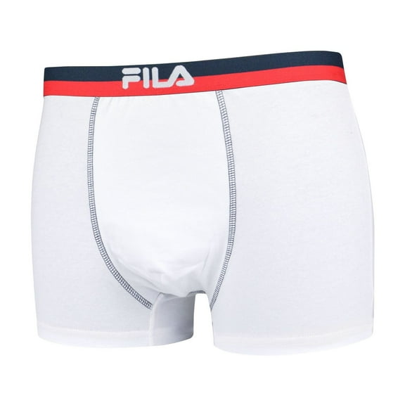 Fila Men Boxer Shorts Cotton White S