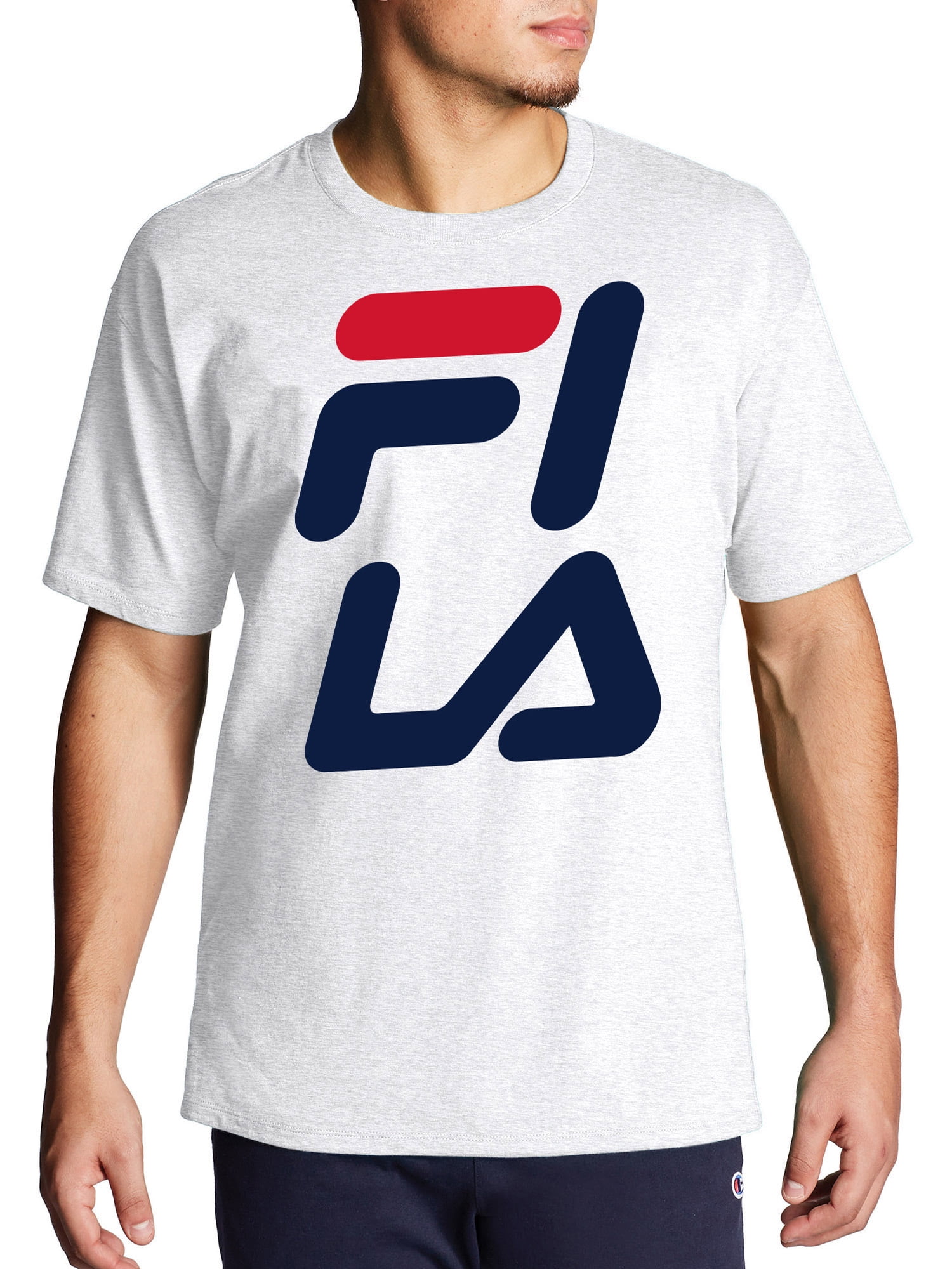 Problem skade krak Fila Men's Big & Tall Big Logo Short Sleeve T-Shirt, Sizes XLT-6XL -  Walmart.com