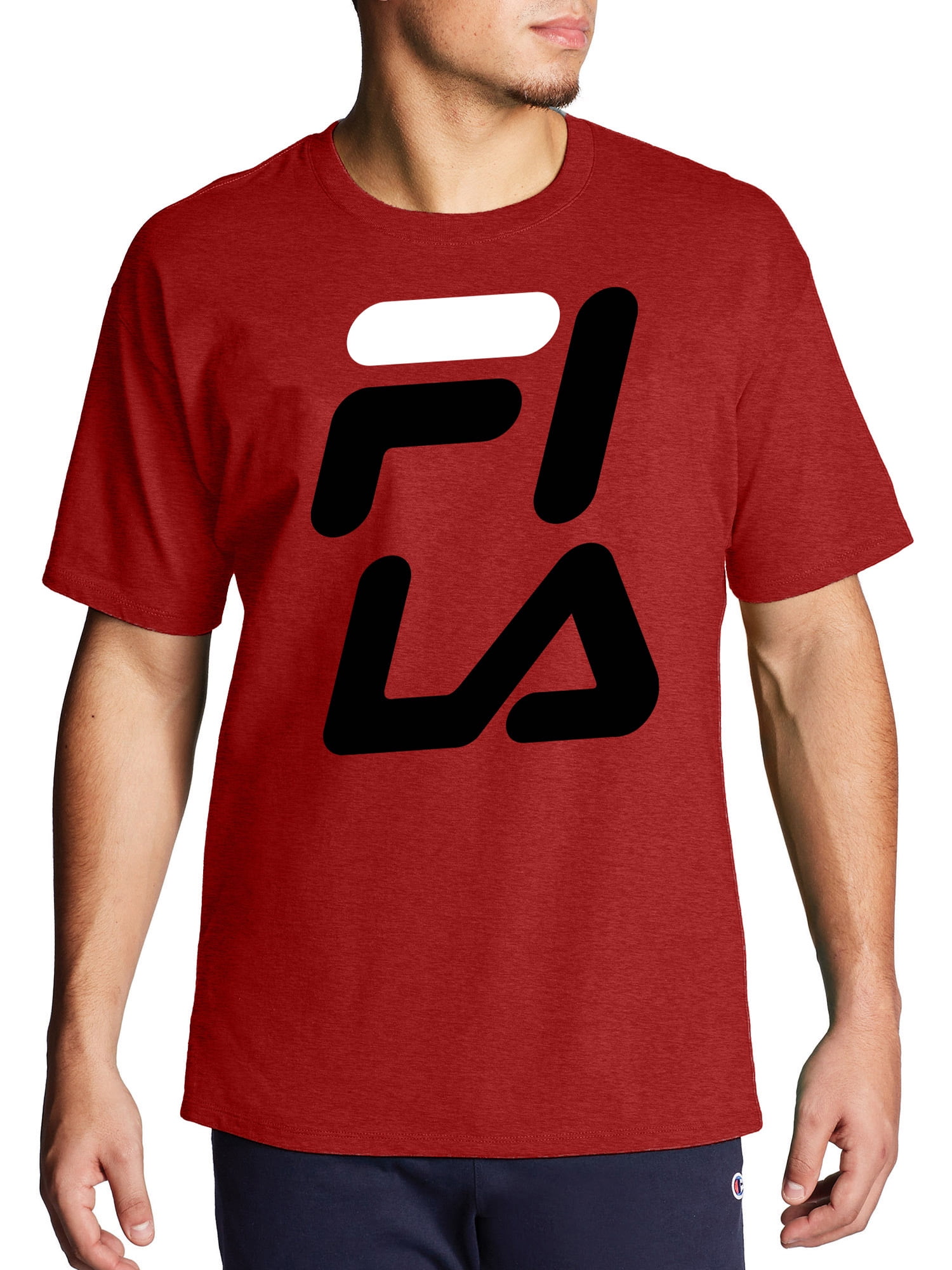 Fila big logo t shirt hotsell