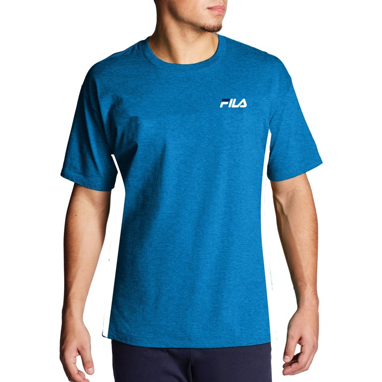 Fila & Tall Classic Colorblock Side Panel Jersey T-Shirt, XLT-6XL - Walmart.com