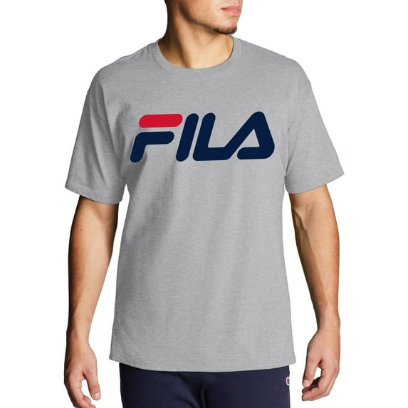 Fila Men's Big & Tall Classic Logo Short Sleeve T-Shirt, Sizes XLT-6XL