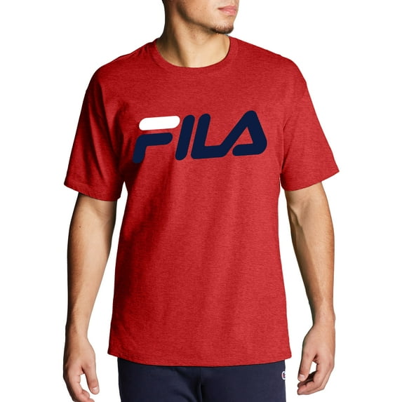 Fila Men's Big & Tall Classic Logo Short Sleeve T-Shirt, Sizes XLT-6XL