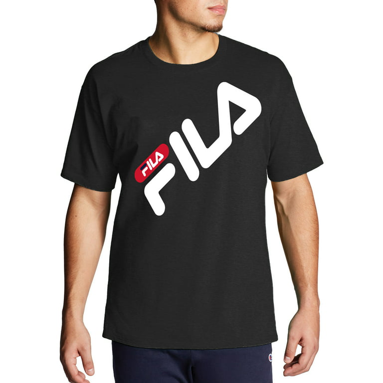 Terugroepen Steken Luchten Fila Men's Big & Tall Diagonal Logo Short Sleeve T-Shirt, Sizes XLT-6XL -  Walmart.com