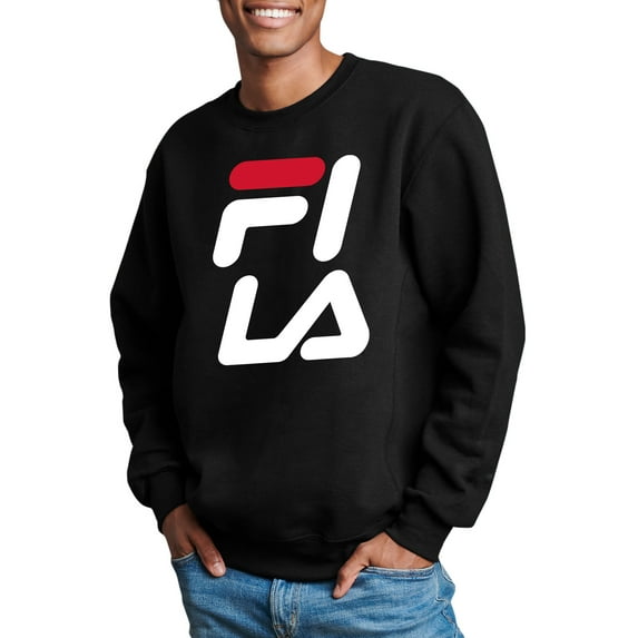 Fila Men's Big and Tall Fleece Crew Top
