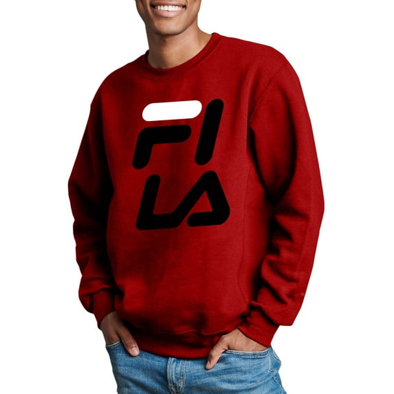 Fila Men's Big and Tall Fleece Crew Top