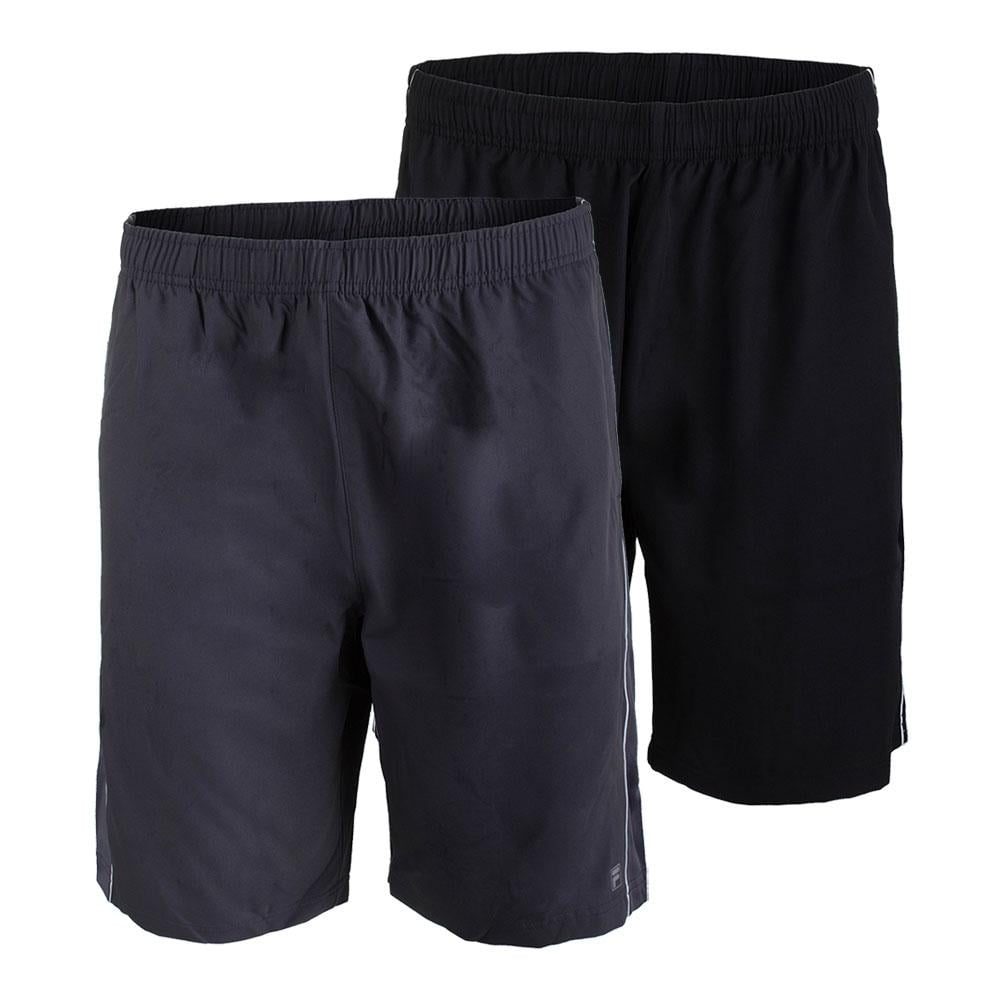 Fila Men s Core 9.5 Inch Tennis Short MEDIUM Black White