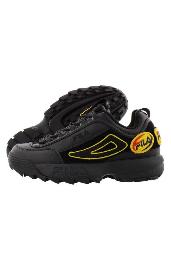 Disruptor Ii Patches Mens Shoes Size 11.5, Color: Black/Yellow