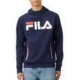 thumbnail image 1 of Fila Men's Ezra Tech Hoodie Peacoat-White-Chinese Red lm935211-410, 1 of 3