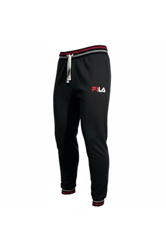 Mens Fleece Jogger Pants Sleepwear Loungewear Size XL (39x34") Gray-Multi