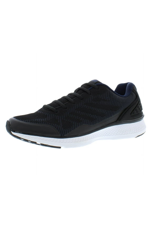 Men's Memory Foam Athletic Running Shoes - Grey or Black (Navy/Black, 10 M US)