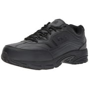 Fila Men's Memory Workshift Slip Resistant Steel Toe Work Shoes Hiking  BLK/BLK/BLK