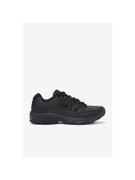 WORK Men's Memory Workshift Soft Toe Slip Resistant Work Shoe Black/Black/Black - 1SG30002-001