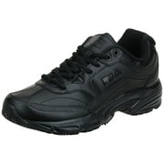 Fila Men's Memory Workshift Slip Resistant Work Shoes Soft Toe Black 12 D(M) US