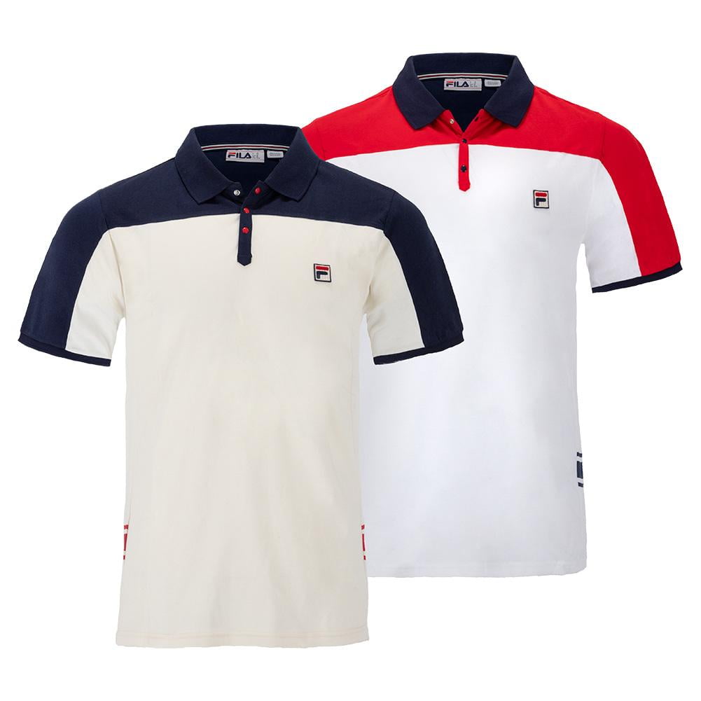 Fila Men s Mivvi Polo SMALL Navy Grd