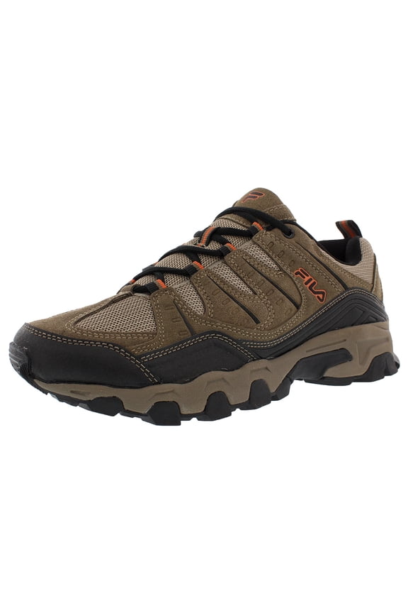 Men's Outdoor Midland Running Shoes (Brown/Orange, 10.5)