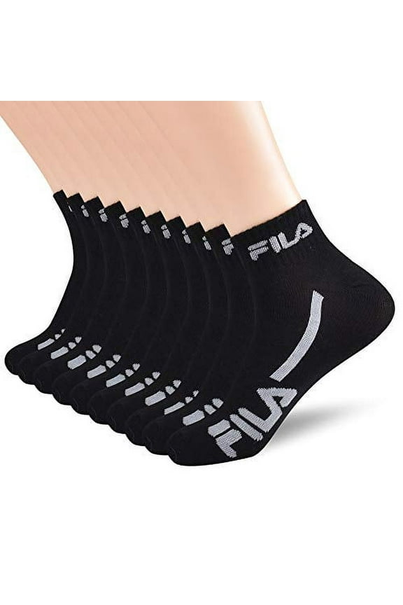 Men's Racing Striped Quarter Socks, Black, One Size