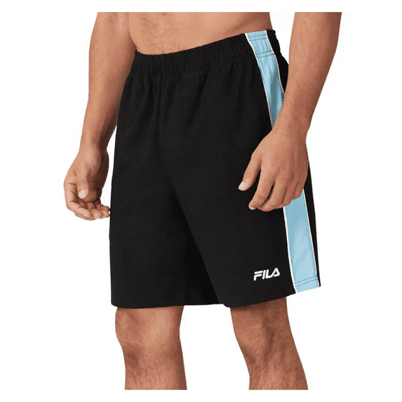 Fila Men's Rimaz Side Stripe Shorts Navy-Blue L