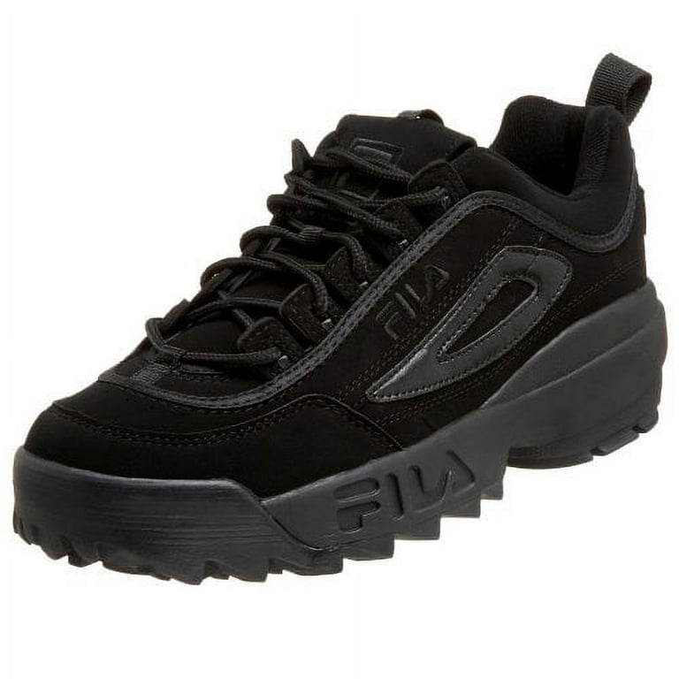FILA★DISRUPTOR 2 1998★厚底★兼用★ブラック系 Fila Disruptor II Men's Sneaker Shoes with Embroidered Logos