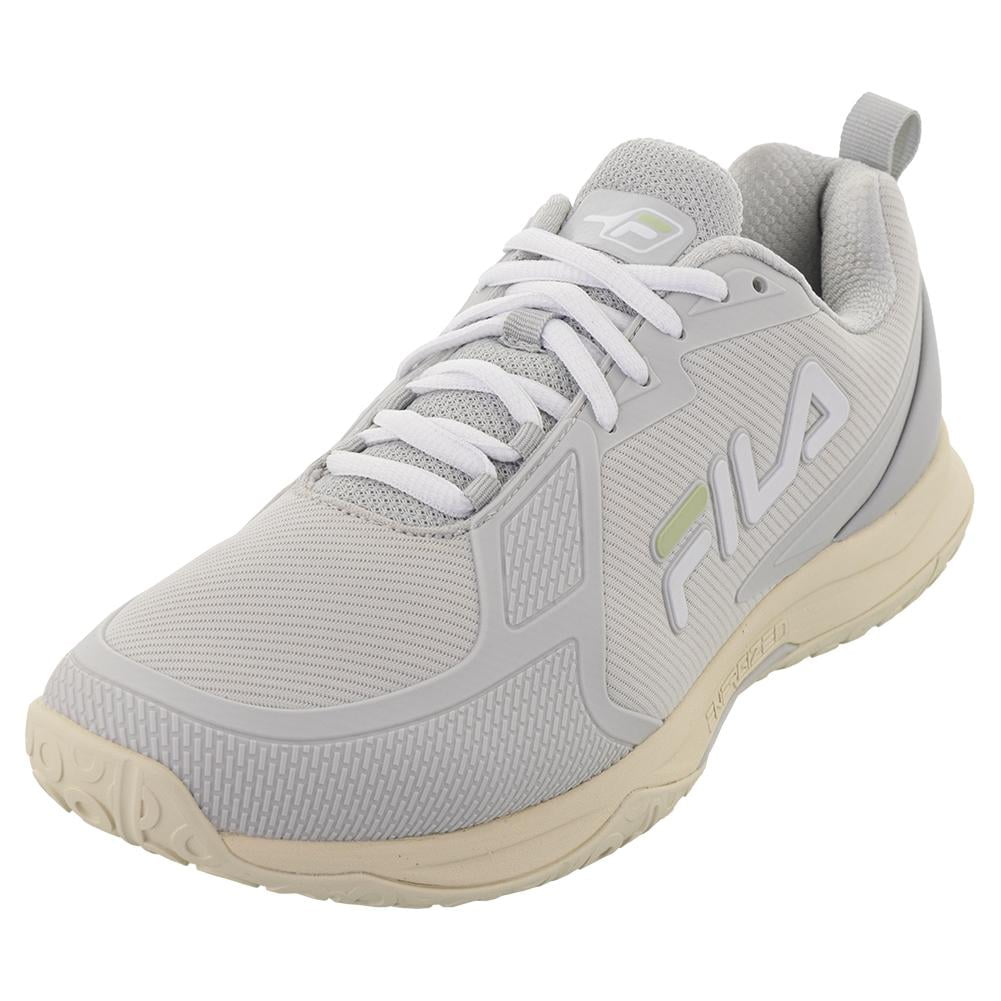 Fila Men`s Volley Burst Pickleball Shoes Grey ( 8.5 )