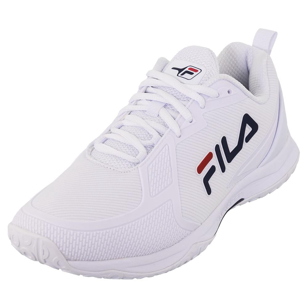 Fila Men`s Volley Burst Pickleball Shoes White ( 13 )