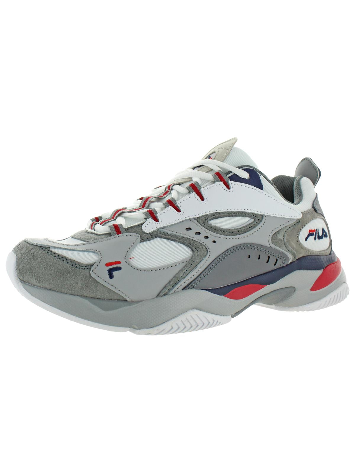 Fila leather best sale trainers