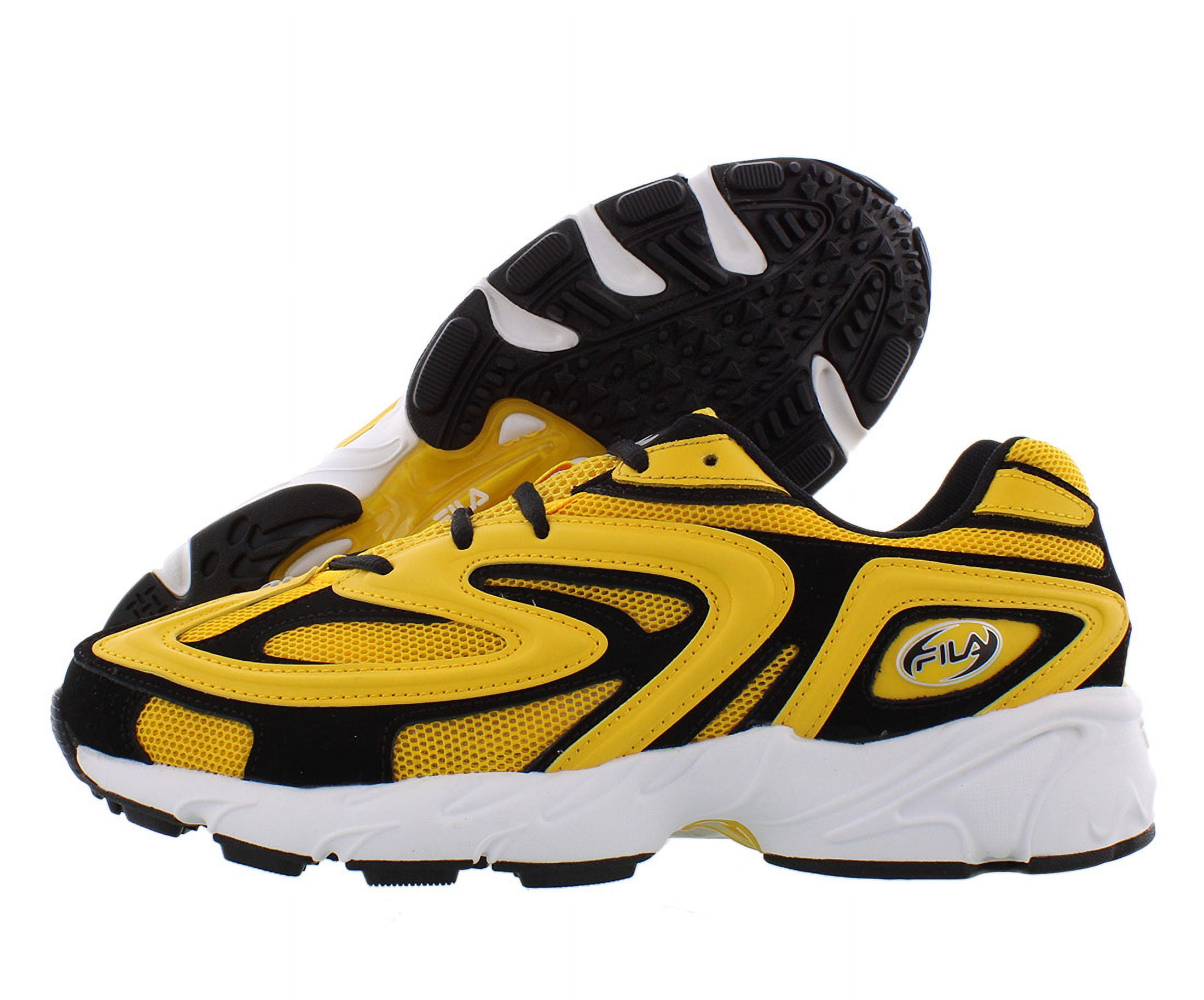 Fila Shoes Yellow And White Fila Memory Workshift Slip-Resistant