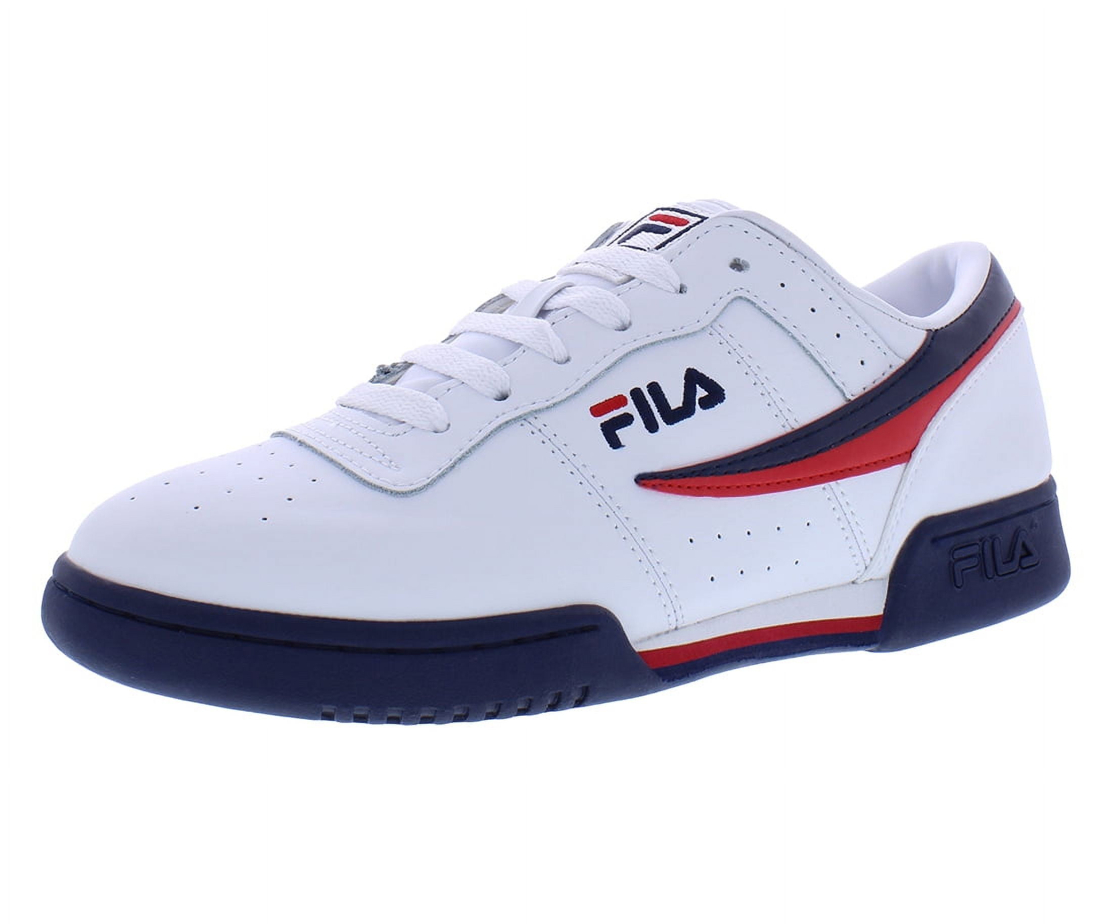 ☆FILA☆ Recharge 241RM02860G001 11001RM02860G001 Fila Men's Original Fitness Sneaker, 6.5 Size, WHT/NVY/RED