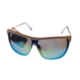 thumbnail image 1 of Fila Mens White Gold Plastic Shield  Sunglass , Gold Flash Lens SF9343 6VCA, 1 of 7
