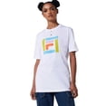 thumbnail image 1 of Fila Monique Grass Logo Women's T-Shirt White lw016152-100, 1 of 4