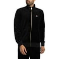 thumbnail image 1 of Fila Nero Velour Track Jacket, Black, 1 of 6