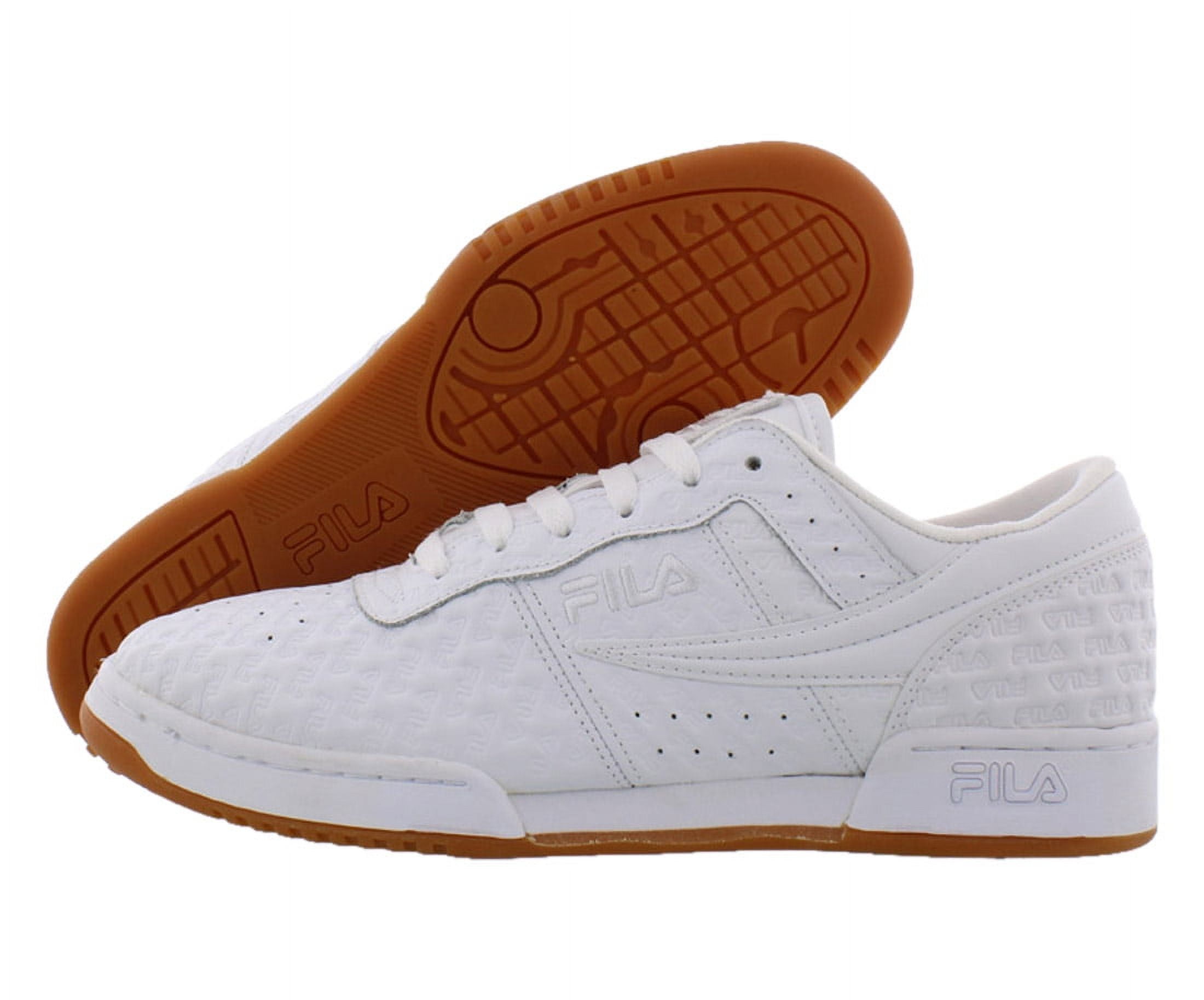 Buy Fila Men's Small Logos White-Gum Shoes at Ubuy Sri Lanka