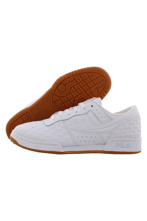 Original Fitness Small Logos Mens Shoes Size 11, Color: White