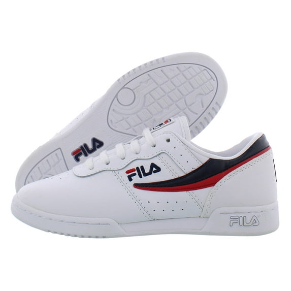 Fila Original Fitness Womens Shoes Size 10, Color: White/Navy/Red