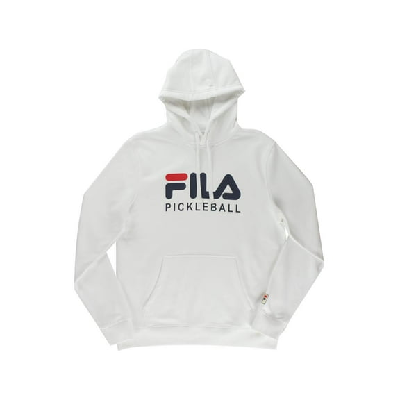 Fila Pickleball Unisex Fashion Hoodies Size M, Color: White/Navy/Red