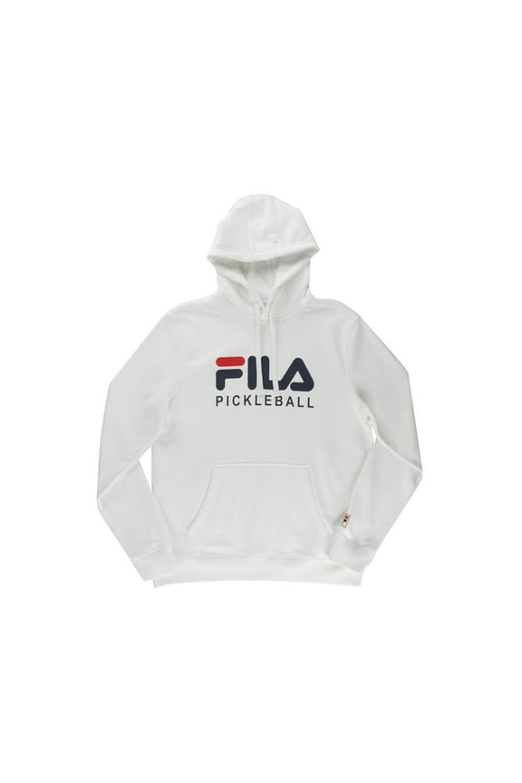 Pickleball Unisex Fashion Hoodies Size S, Color: White/Navy/Red