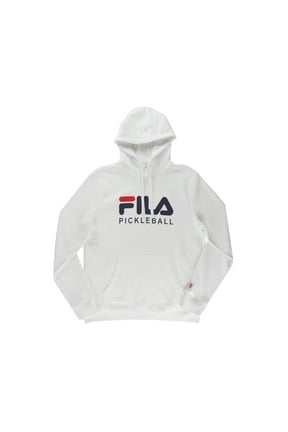 Pickleball Unisex Fashion Hoodies Size XL, Color: White/Navy/Red