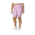 thumbnail image 1 of Fila Plus Hourglass Bike Short Womens Active Shorts Size 2X, Color: Lavender, 1 of 2