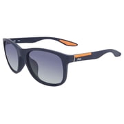 Fila Polarized Mens Dark Navy Performance Soft Square Sunglasses - SF925055-D82P