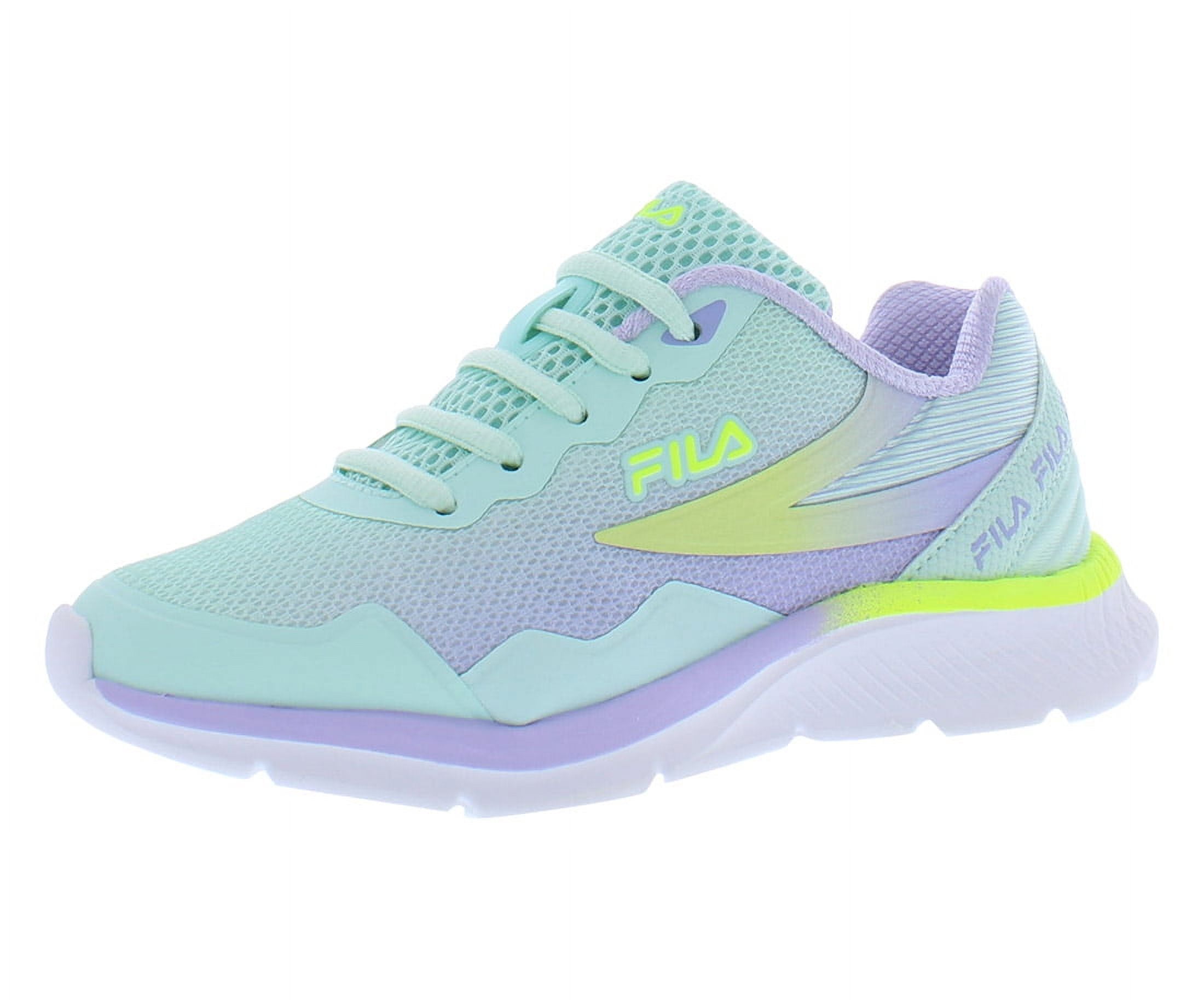 Fila Primeforce 7 Girls Shoes Size 11, Color: Teal/Purple