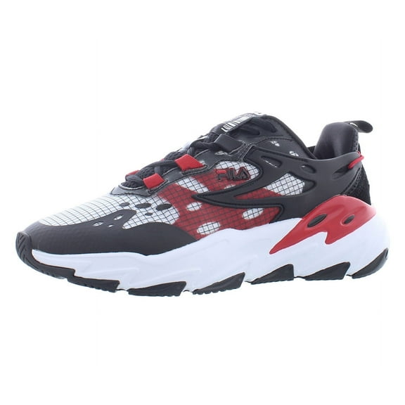 Fila Ray Tracer Evo Mens Shoes Size 10.5, Color: White/Black/Red