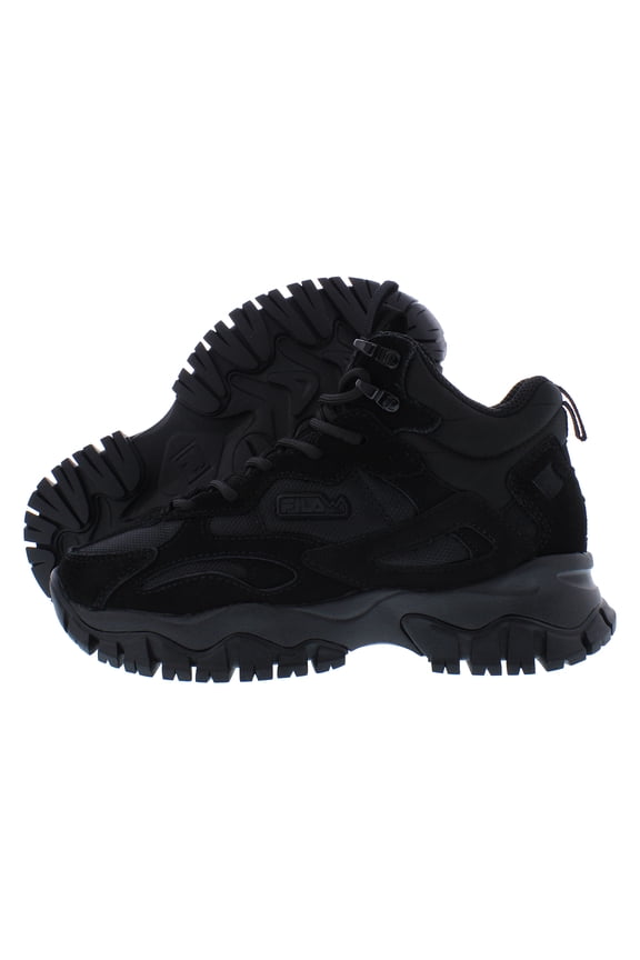 Ray Tracer TR 2 Mid GS Boys Shoes Size 6, Color: Black/Black/Black